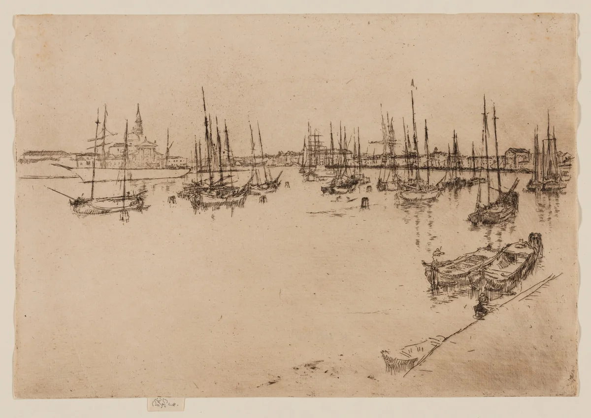 San Giorgio by James McNeill Whistler, print, 1879-1880
