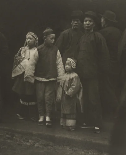 Chinatown Children by Arnold Genthe, photograph, 1896