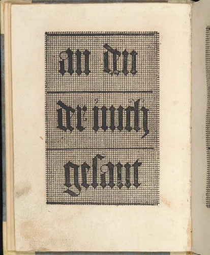 Ein ney Furmbüchlein, Page 9, verso by Johann Schönsperger, book, 1520-1530