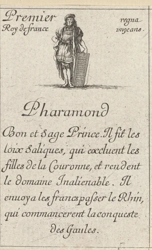 Pharamond by Stefano della Bella, print, 1620-1664