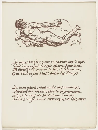 Headpiece (folio 67) from Les Amours (The Loves) by Émile Bernard, illustrated book, 1915