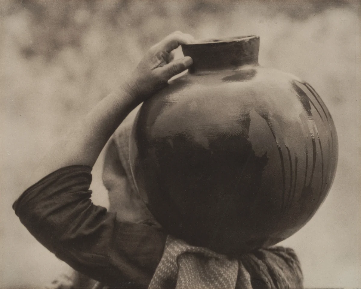 Woman with Olla by Tina Modotti, photograph, 1926