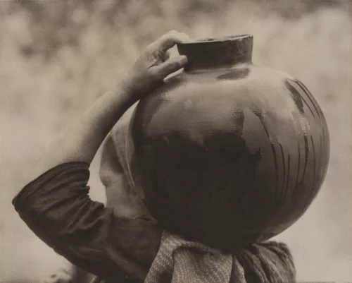 Woman with Olla by Tina Modotti, photograph, 1926