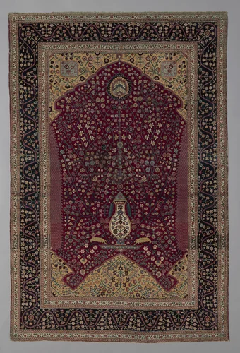 Prayer Carpet by India, textile, 1801-1900