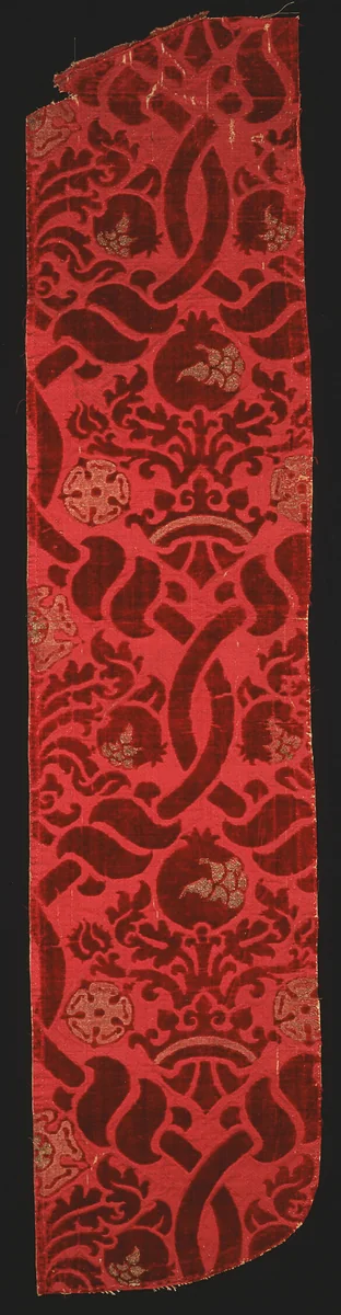 Fragment by Italy, textile, 1501-1550