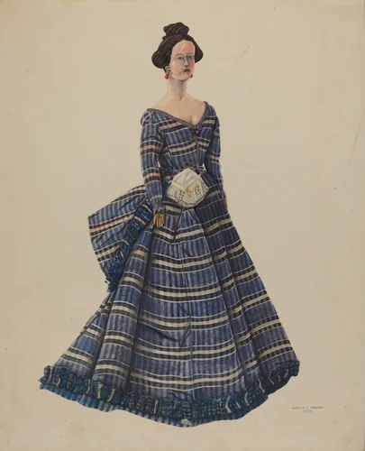 Baltimore Doll by Walter Praefke, index of american design, 1938