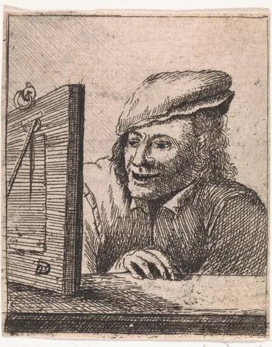 Gezicht by anonymous, print, 1626-1740