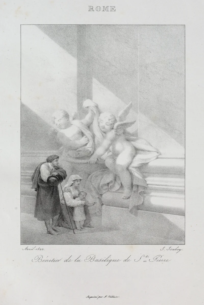 Voyage en Italie en 1822 by Jean Baptiste Isabey, book, 1833