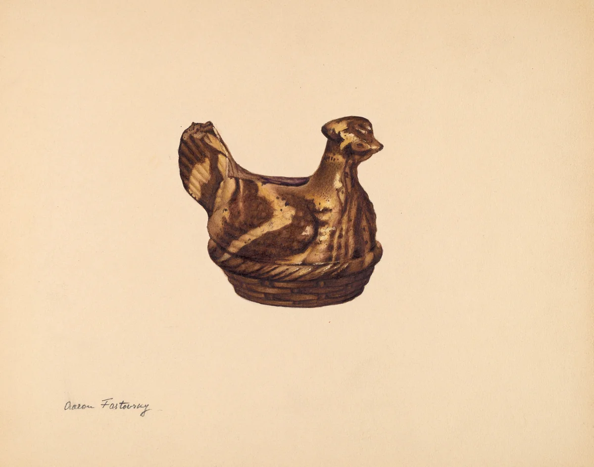 Bank by Aaron Fastovsky, index of american design, 1940