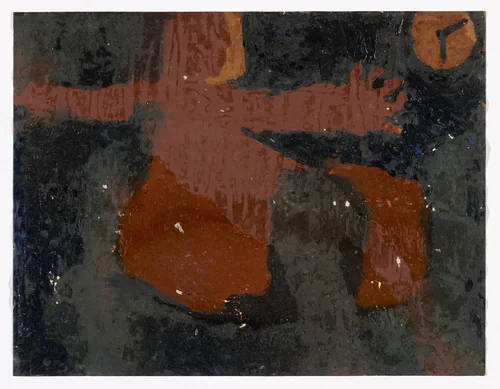 Servant's Clock by Louis Soutter, drawing, 1939