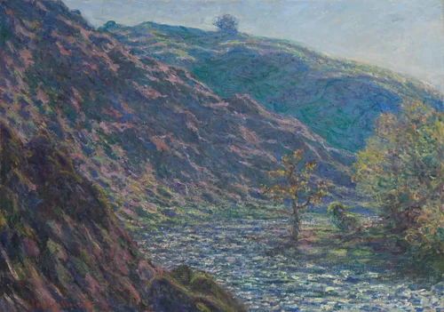 The Petite Creuse River by Claude Monet, painting, 1889