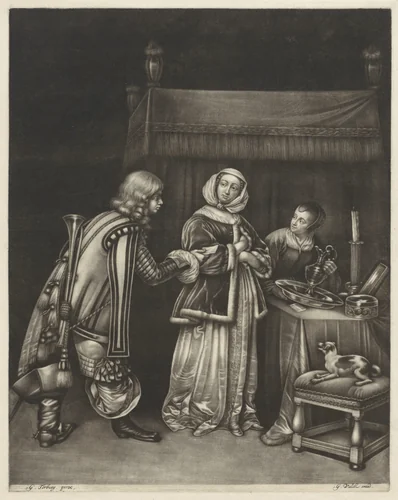 Geweigerde brief by anonymous, print, 1668-1726