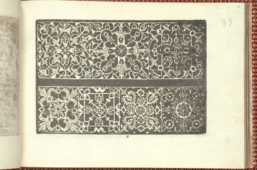 Corona delle Nobili et Virtuose Donne: Libro I-IV, page 39 (recto) by Cesare Vecellio, book, 1601