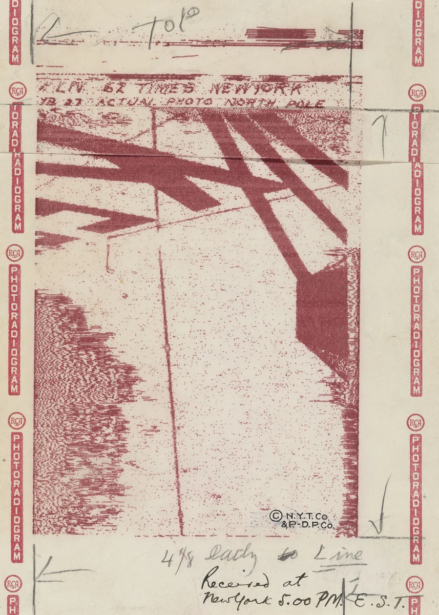 North Pole by Radio Corporation of America, photograph, 1926