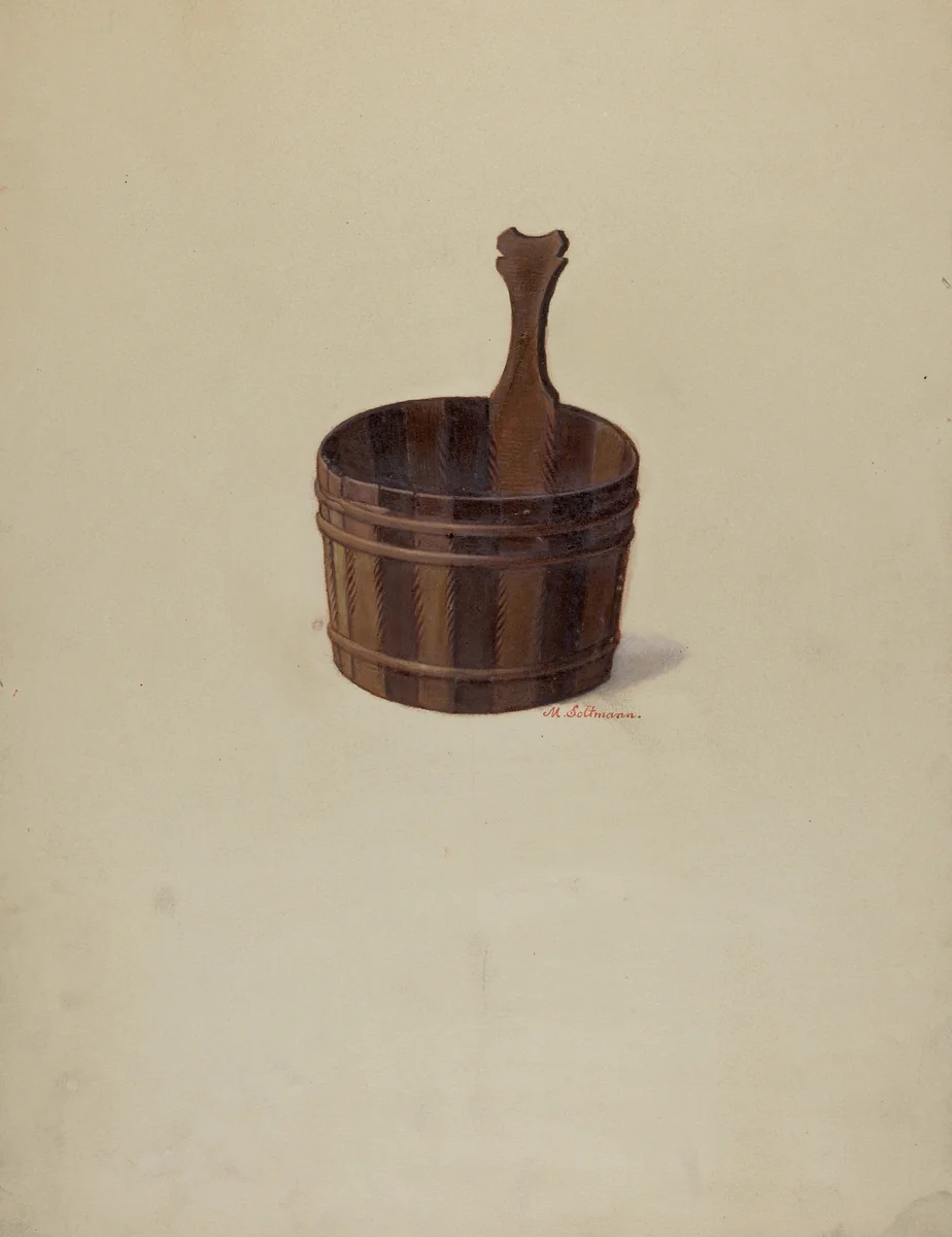 Piggin by Max Soltmann, index of american design, 1937