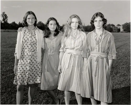 The Brown Sisters, Hartford, Connecticut by Nicholas Nixon, photograph, 1976