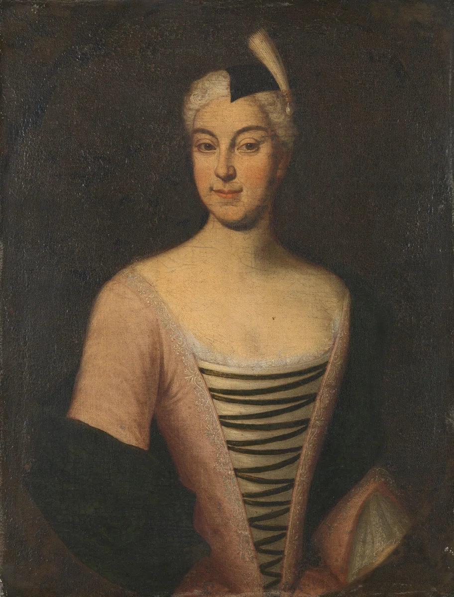 Portrait of a Woman by anonymous, painting, 1740