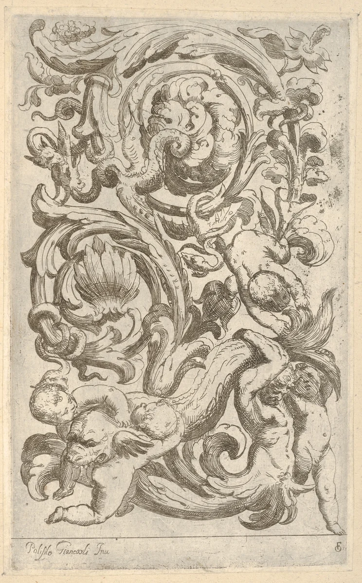 Disegni Varii di Polifilo Zancarli by Polifilo Giancarli, print, 1628