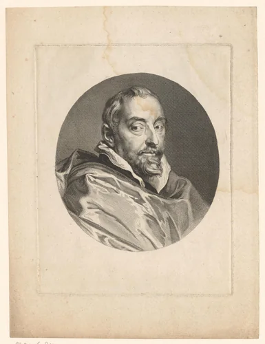 Portret van Antonius Triest by Thomas Holloway, print, 1758-1827