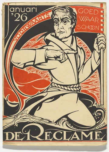 The Advertisement (De Reclame) vol. 5, no.1 by Fré Cohen, Nicolaas van de Vecht, design, 1926