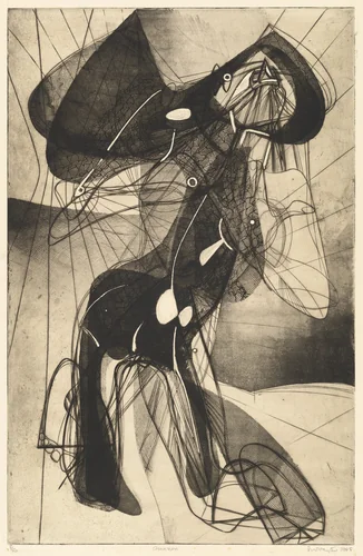 Amazon by Stanley William Hayter, print, 1945