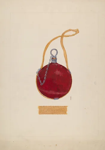 Canteen by Emilio Zito, index of american design, 1935-1942