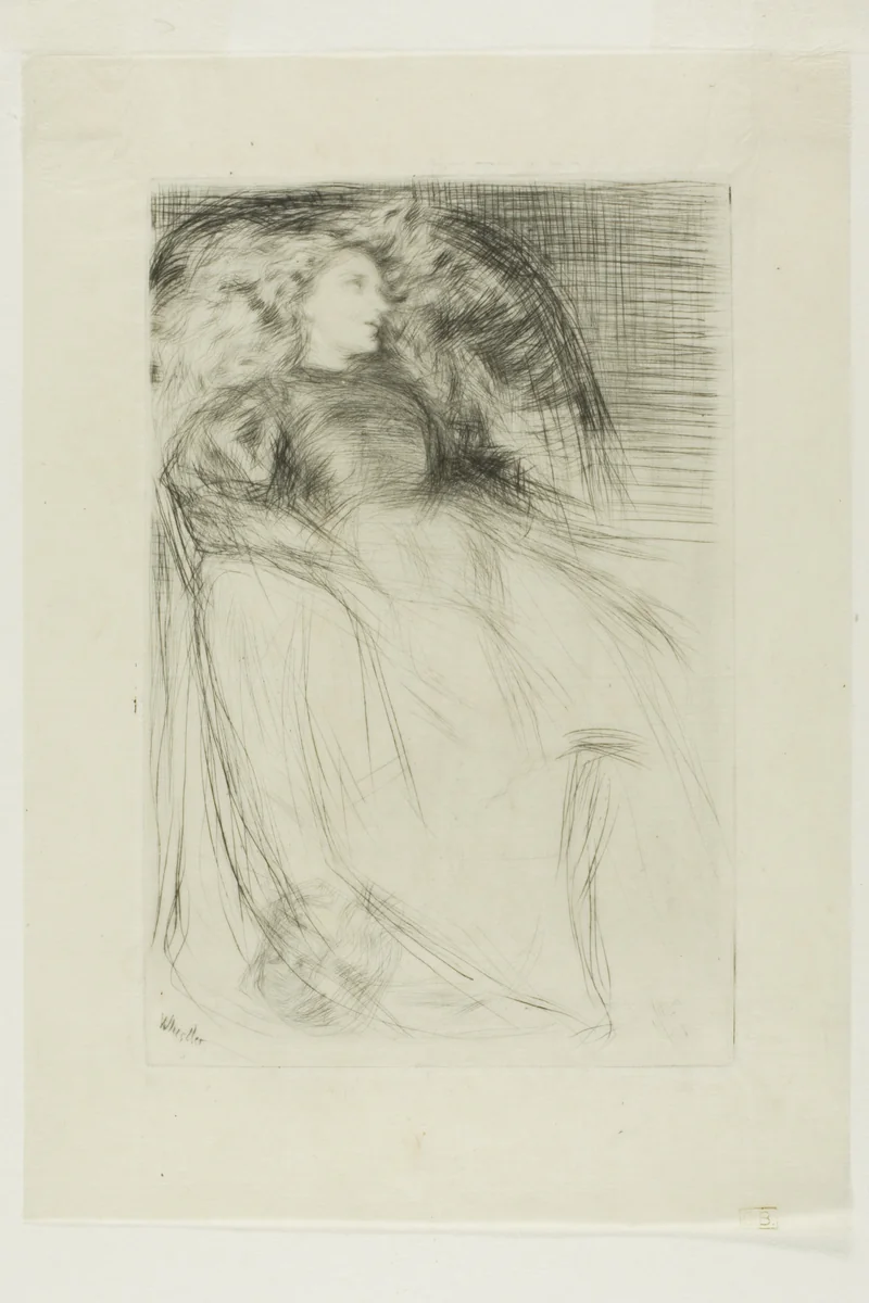 Weary by James McNeill Whistler, print, 1863