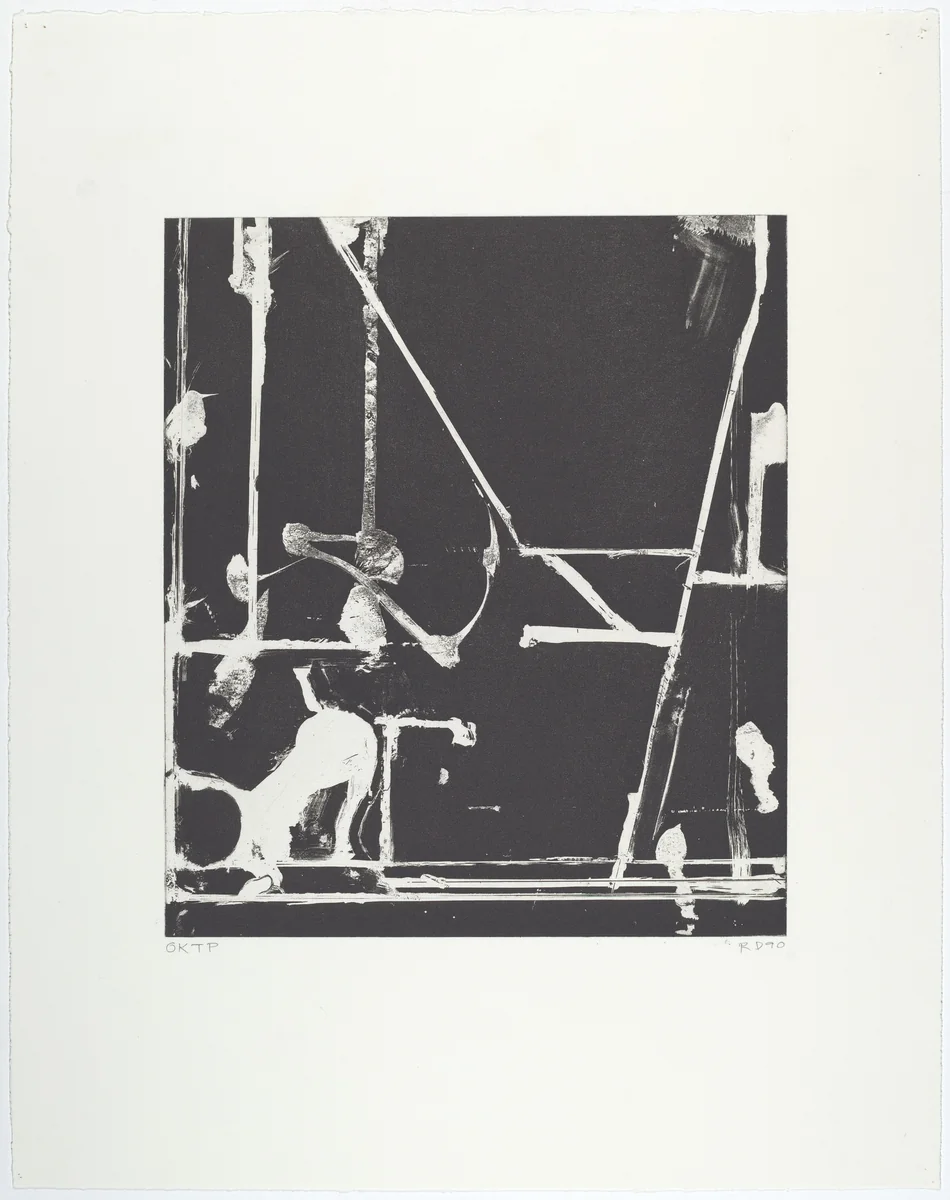 Passage II by Richard Diebenkorn, print, 1990