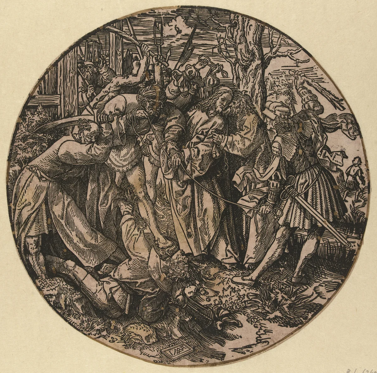 De Judaskus by Unknown, print, 1517-1533