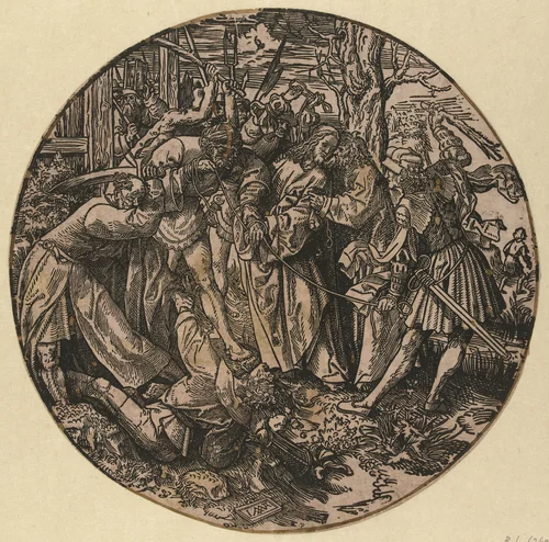 De Judaskus by Unknown, print, 1517-1533