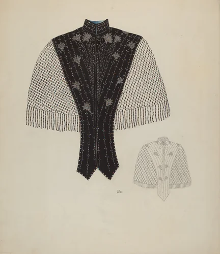 Cape by Joseph L. Boyd, index of american design, 1937