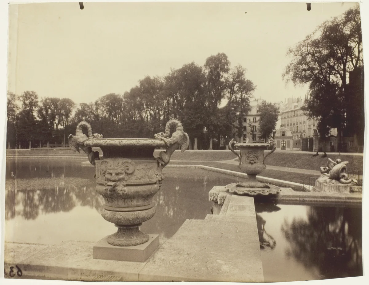 Versailles, Basin de Neptune by Jean-Eugène-Auguste Atget, photograph, 1902