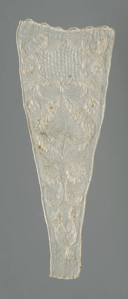 Stomacher by France, textile, 1801-1900