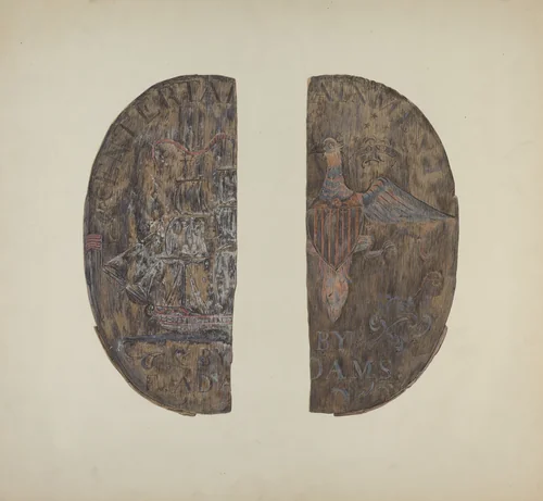 Tavern Sign by John Matulis, index of american design, 1940