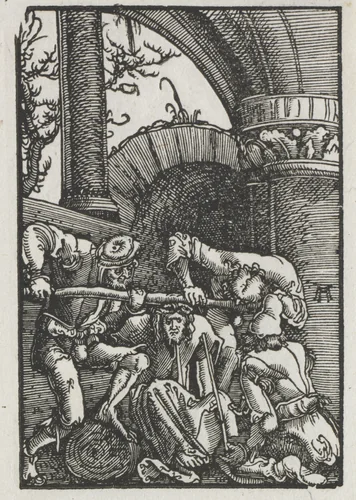 The Fall and Redemption of Man: Christ Crowned with Thorns by Albrecht Altdorfer, print, 1510-1520