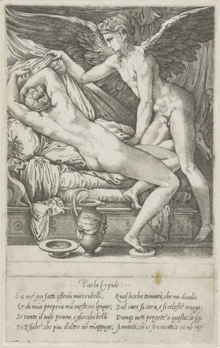 Godenliefden by Unknown, print, 1515-1565