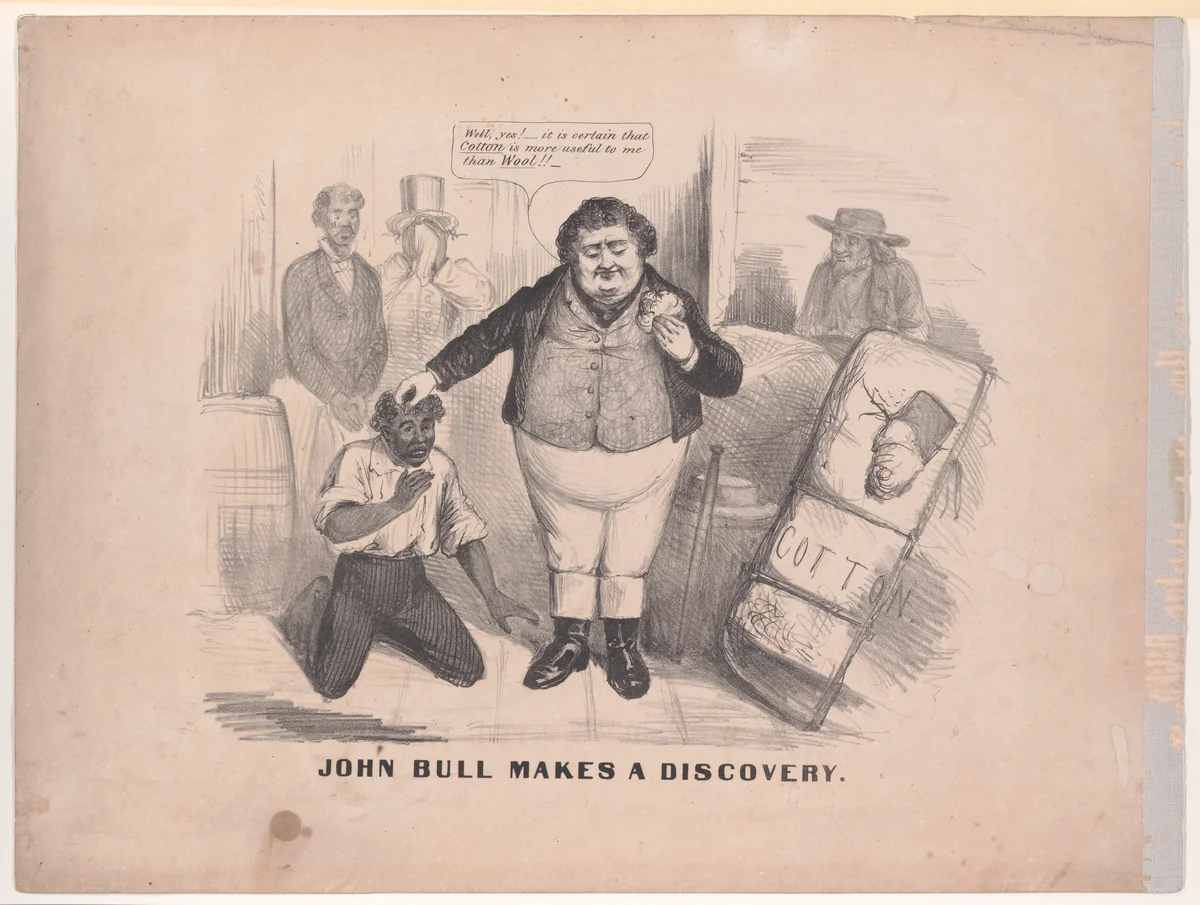 John Bull Makes a Discovery by Currier & Ives, print, 1862-1863