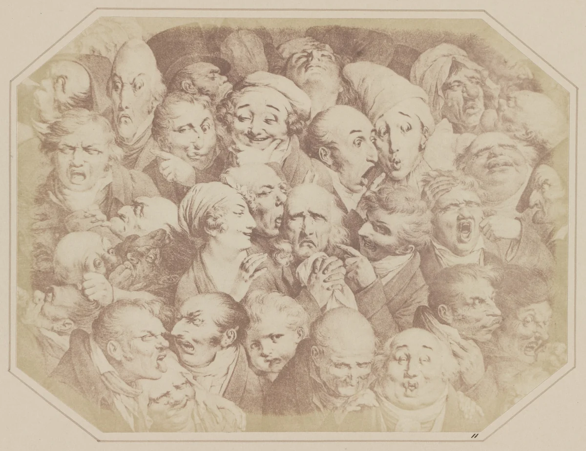 Copy of a Lithographic Print by William Henry Fox Talbot, photograph, 1843-1845