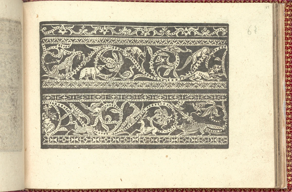 Corona delle Nobili et Virtuose Donne: Libro I-IV, page 67 (recto) by Cesare Vecellio, book, 1601