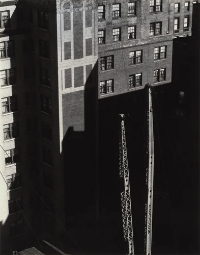 From My Window at An American Place, North by Alfred Stieglitz, photograph, 1931