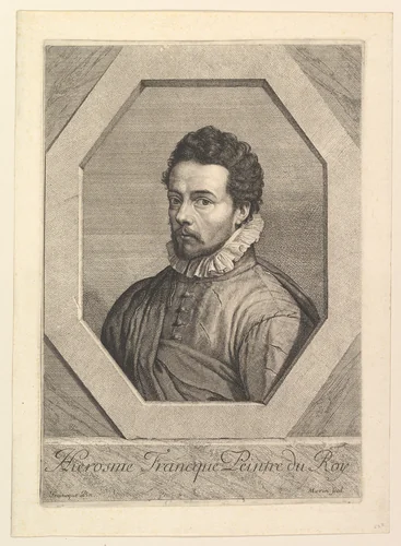 Franken, pientre du roi by Jean Morin, print, 1600-1650