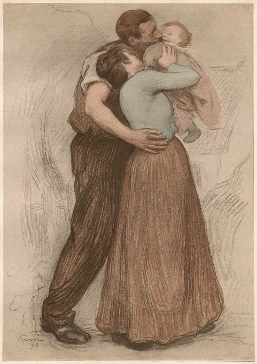Le Baiser by Victor Emile Prouvé, book, 1898