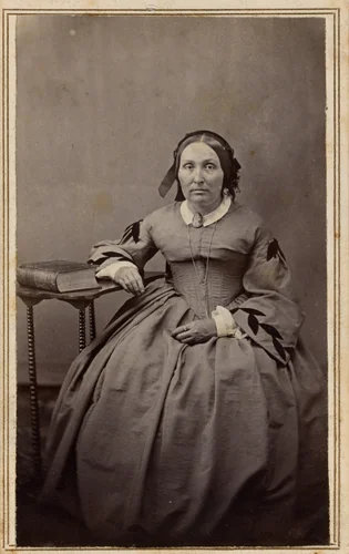 Portrait of a Woman by Henrietta M. Hart, photograph, 1860-1869