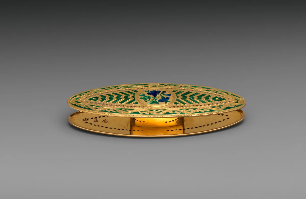 Shuttle (navette) by Mathieu Coiny fils, metalwork, 1764-1765