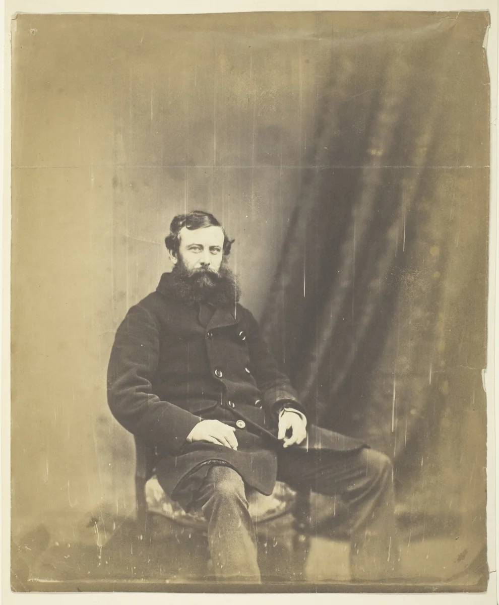 Colonel Simmons, attaché to Omar Pacha, The Crimea by Roger Fenton, photograph, 1855