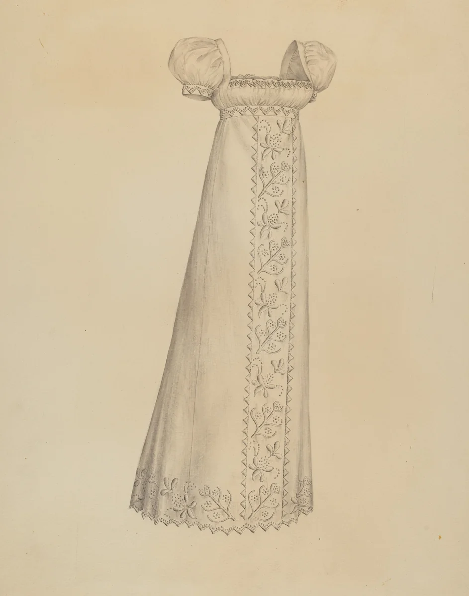 Dress by Melita Hofmann, index of american design, 1935-1942