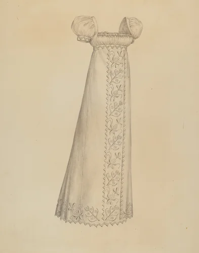 Dress by Melita Hofmann, index of american design, 1935-1942