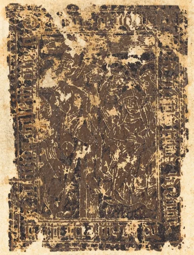 The Deposition from the Cross by German 15th Century, print, 1480-1489