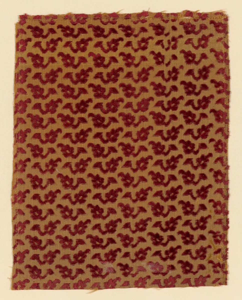 Fragment by Italy, textile, 1600-1650