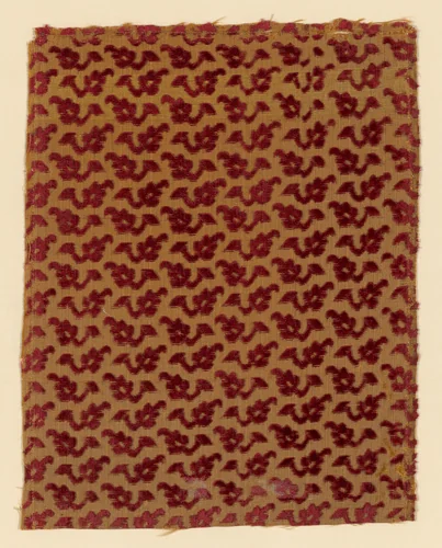 Fragment by Italy, textile, 1600-1650